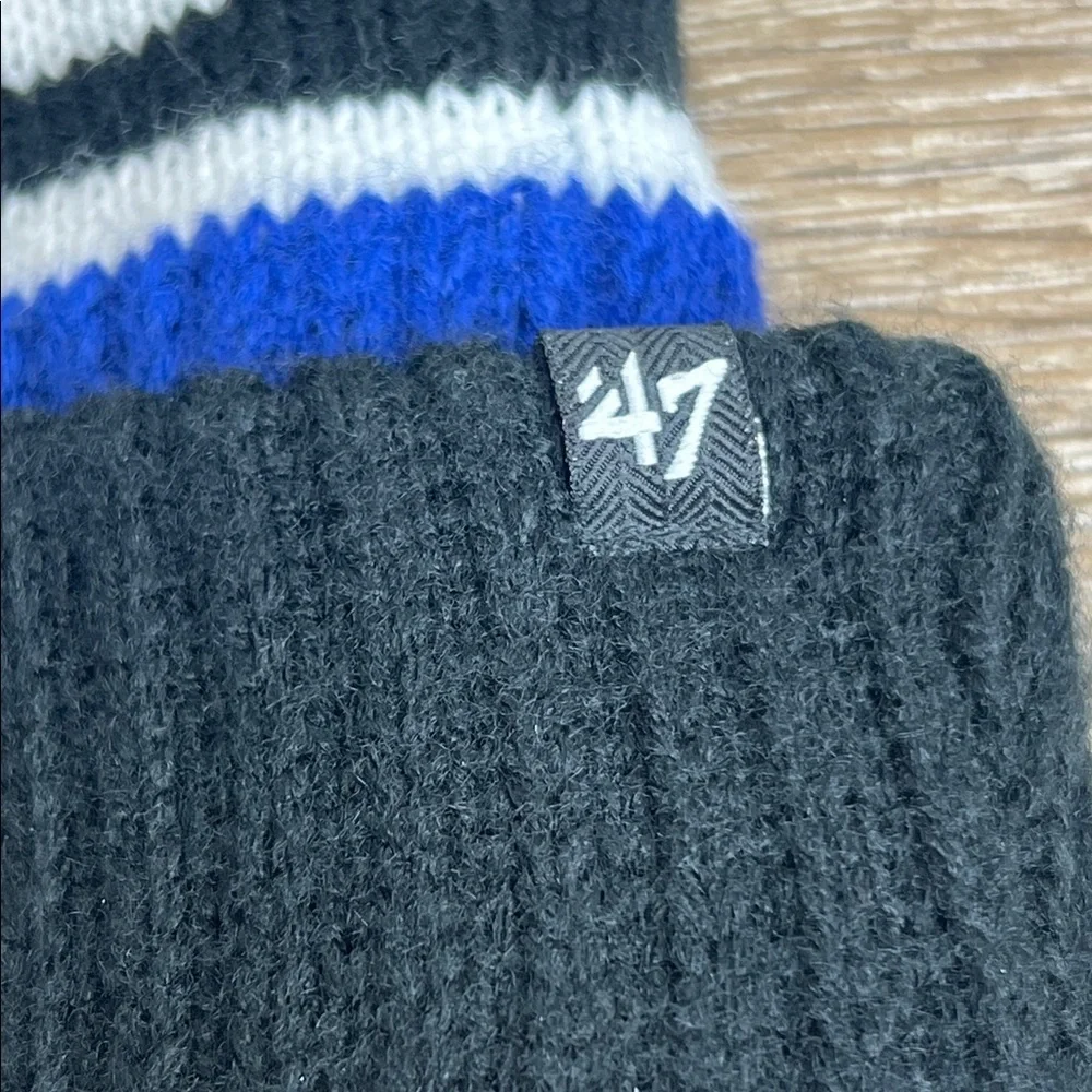 🏈 Indianapolis Colts ’47 Brand Knit Pom Beanie Hat (OSFA)